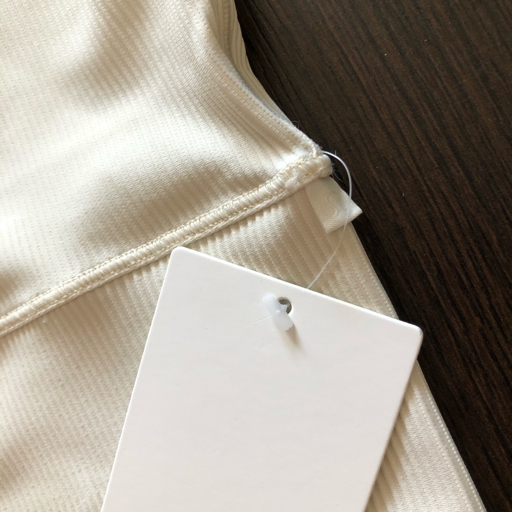 Lululemon Power Pivot Tank *Rib - Light Ivory - Picture 5 of 8